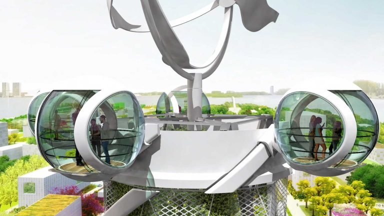 Denver Spiral Tower interior concept