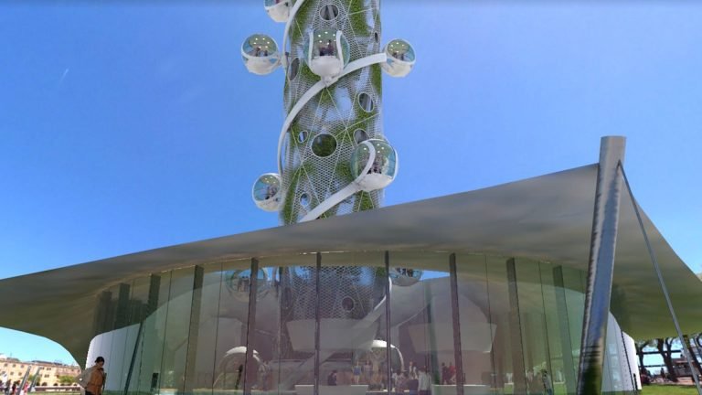 Denver Spiral Tower concept view