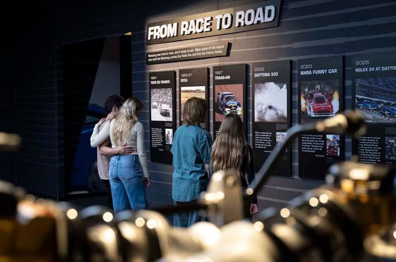 Ford Mustang immersive attraction