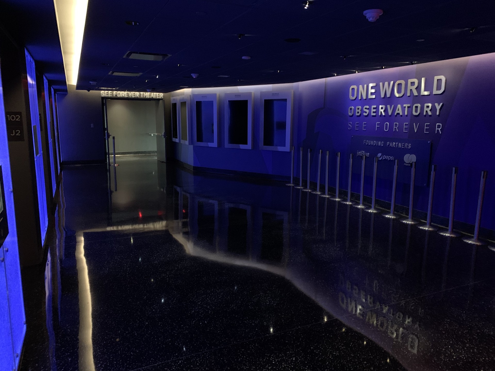 One World Observatory interior views