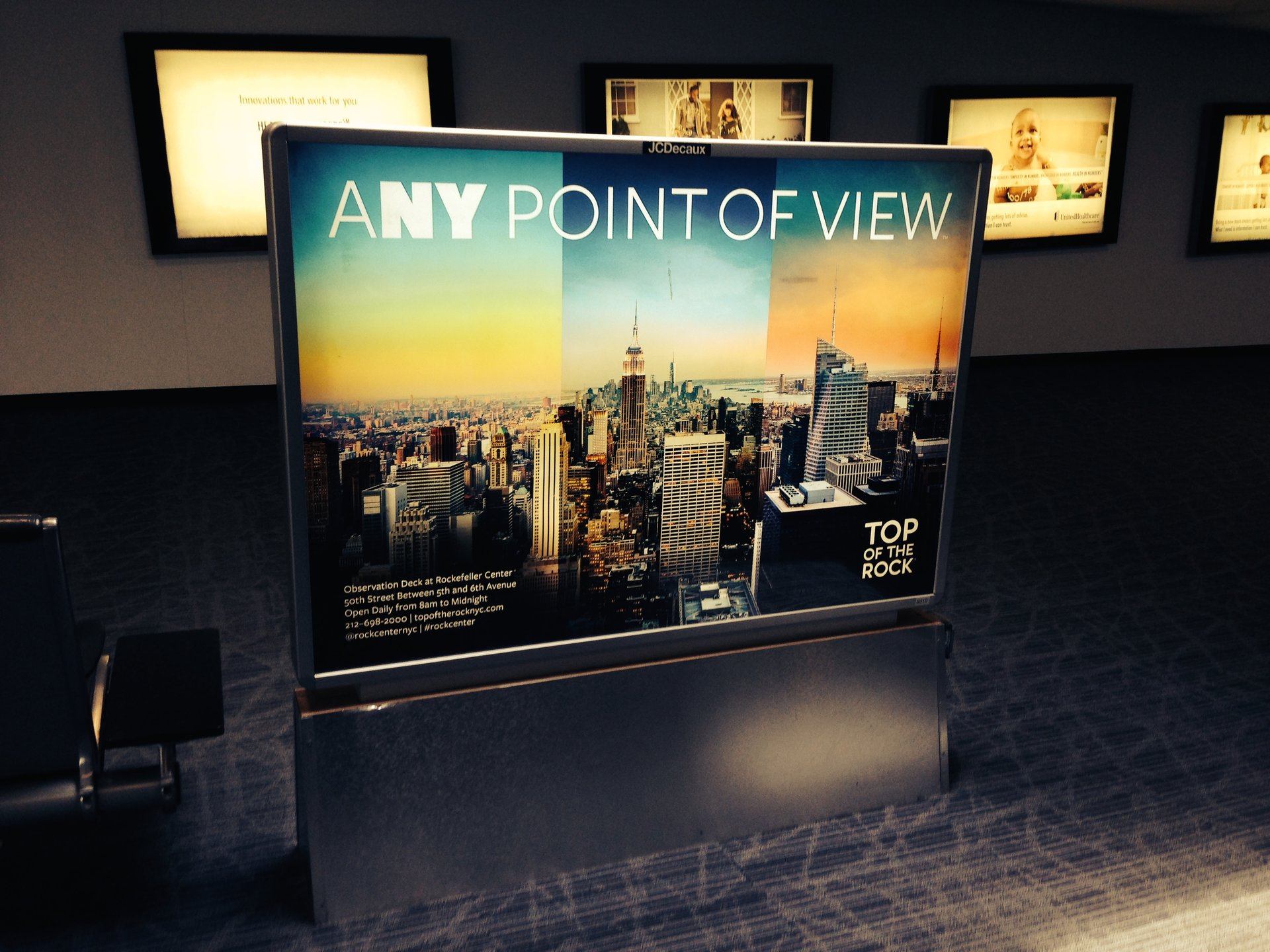 Top of the Rock observation deck Manhattan